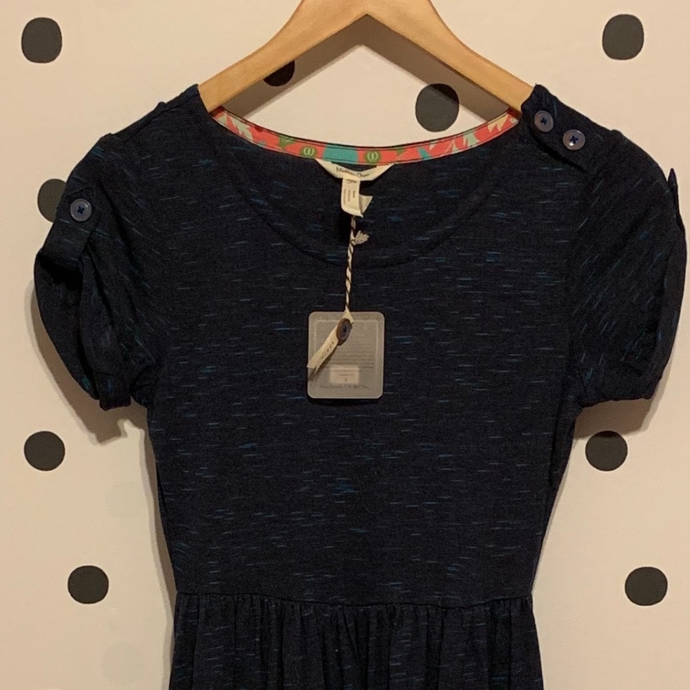 Matilda Jane Deep Water Blue Maxi Dress| XS NWT